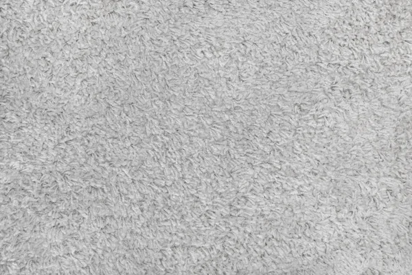 White Carpet Fabric Flooring Pattern Surface Texture Close Interior Material — Stock Photo, Image
