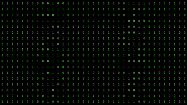 Nebo Binární Čísla Obrazovce Počítače Pozadí Monitoru Matice Digitální Data — Stock fotografie