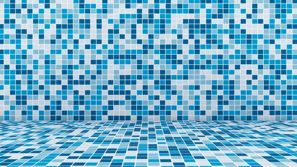 Mosaik Quadratische Fliesen Bodenbelag Oder Wanddekoration Für Tapeten Architektur Design — Stockfoto