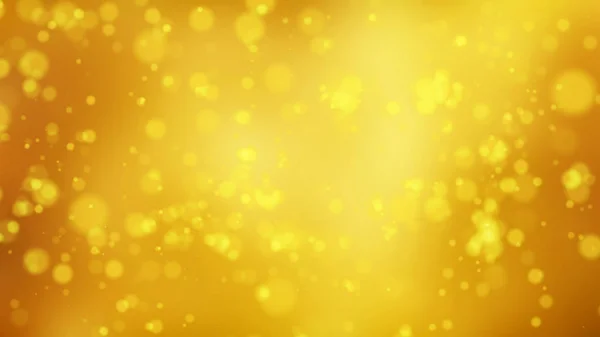 Gyllene Glitter Partikel Effekt Datorns Digitala Data Prickar Futuristiska Teknik — Stockfoto