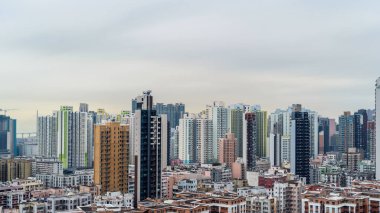 Sham Shui Po, Şek Kip Mei, Hong kavşak havadan görünümü 