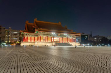 Ulusal Chiang Kai shek Memorial Hall Taipei şehir merkezinde, Taiwa