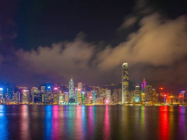 Hong Kong Downtown Skyline ve Victoria limanı, Chi Cumhuriyeti