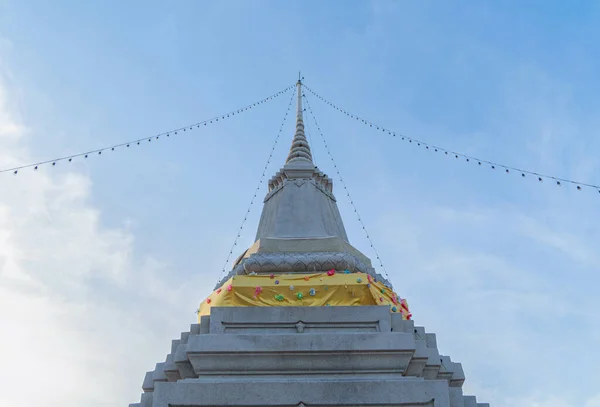 Wat Chantharam Worawihan Wat Klang Talat Phlu Stupa Temple Bouddhiste — Photo