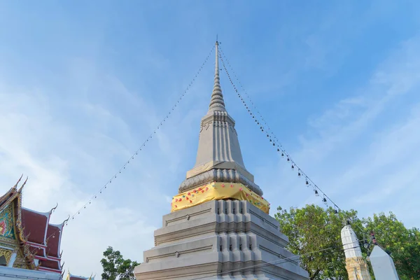 Wat Chantharam Worawihan Nebo Wat Klang Talat Phlu Buddhistický Chrám — Stock fotografie