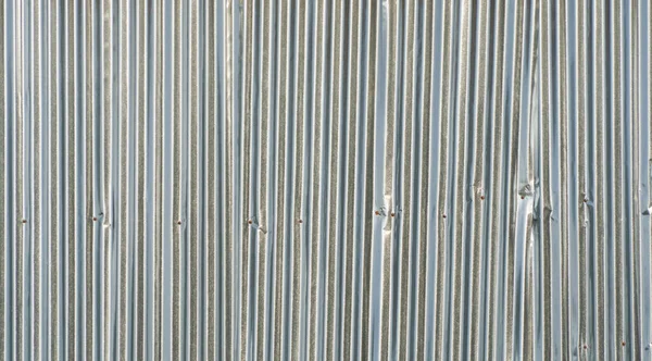 Metal Steel Strips Rusty Corrugated Iron Metal Zinc Steel Wall — Stock Photo, Image