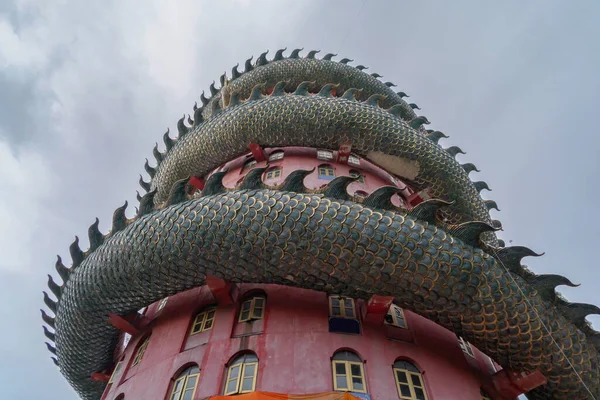 Wat Samphran Chinese Dragon Temple Sam Phran District Nakhon Pathom — Photo