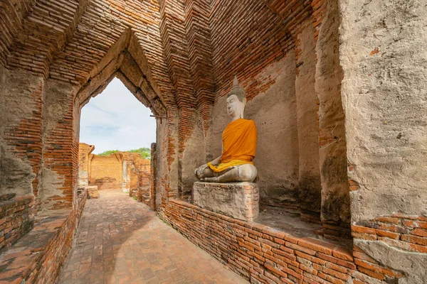 Tayland Phra Nakhon Ayutthaya Ilindeki Wat Prasat Nakhon Luang Veya — Stok fotoğraf