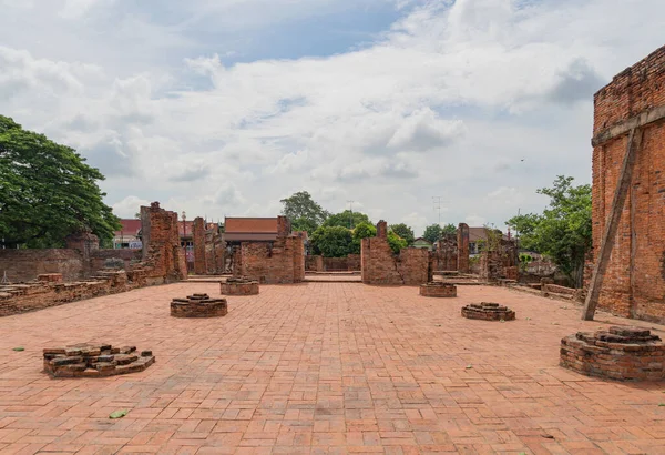 Старі Руїни Храму Пха Накхон Аюттхая Провінції Поблизу Бангкоку Таїланд — стокове фото
