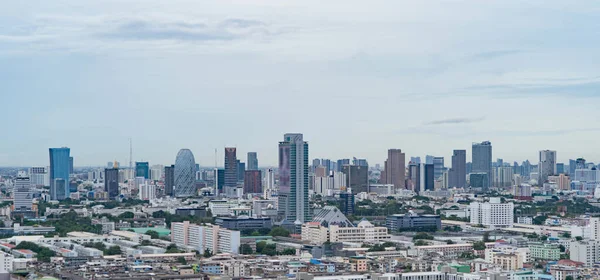 Aerial View Rama Road New Cbd Bangkok Downtown Thailand Financial — Stock Photo, Image