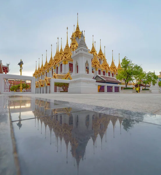 Loha Prasat Wat Ratchanatda Pagoda Буддійський Храм Або Wat Saket — стокове фото