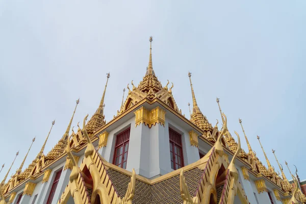 Loha Prasat Wat Ratchanatda Pagoda Буддійський Храм Або Wat Saket — стокове фото