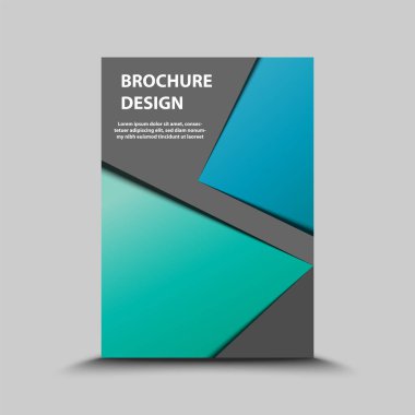 kapak broşürü template.catalog sayfası vektör tasarımı