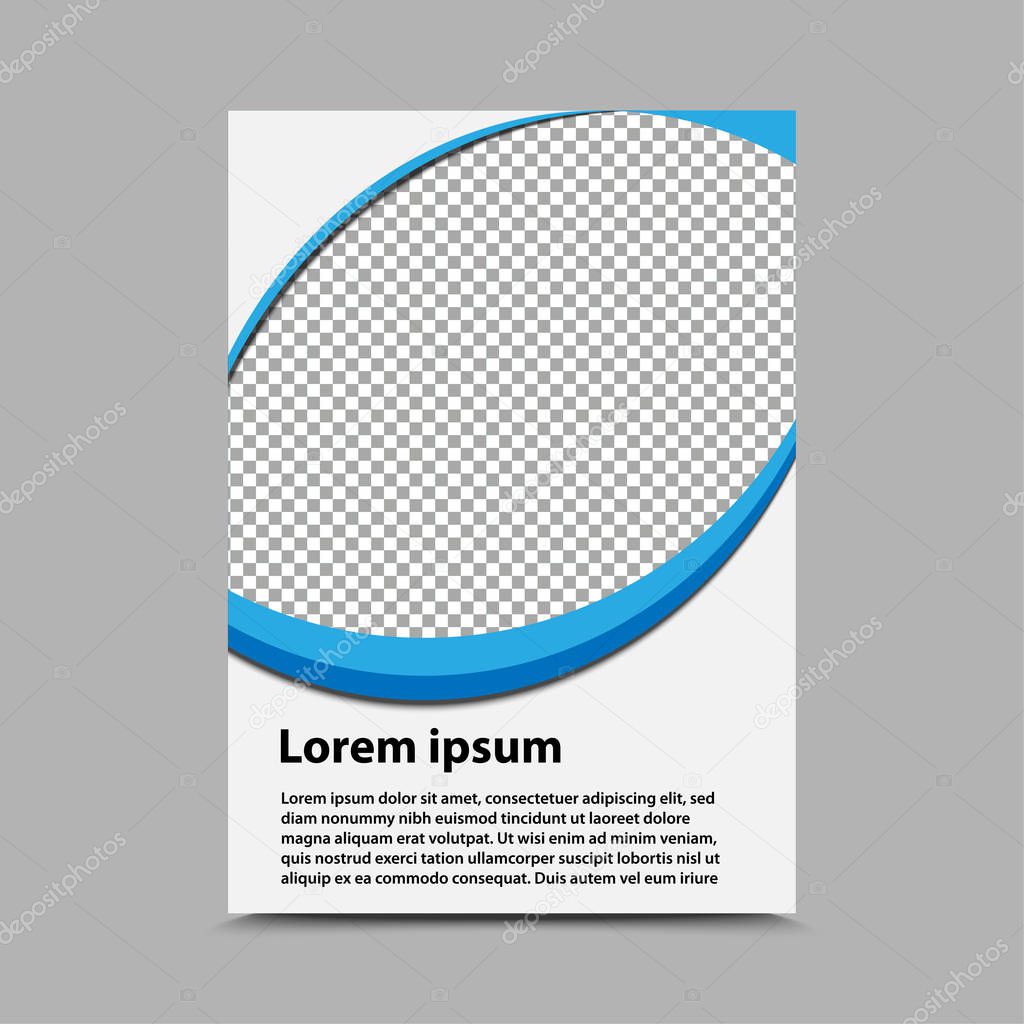 cover brochure template.catalog sheet vector design