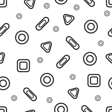 desen kesintisiz geometrik ve geçmiş duvar kağıdı ile vektör tasarımı