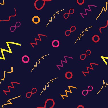 desen kesintisiz geometrik ve geçmiş duvar kağıdı ile vektör tasarımı