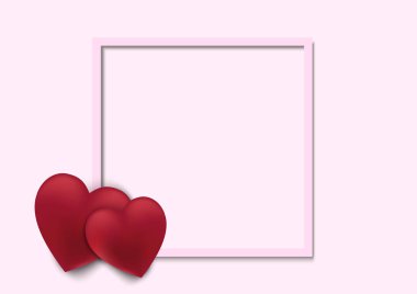 Sevgiliye arka plan ve sevgi kalp tasarlamak tatlı kız arkadaşıyla