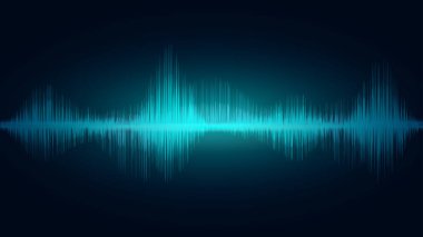 satır soundwave arka plan