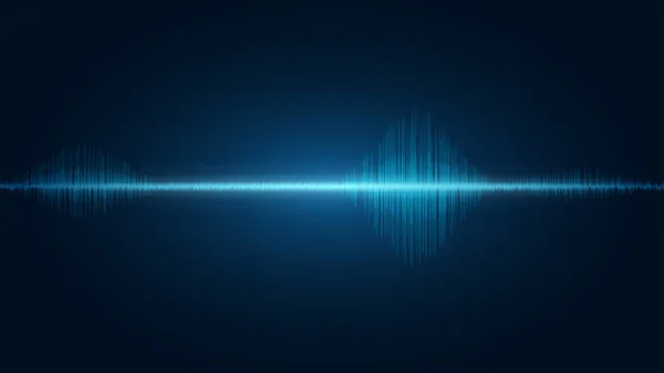 Linie Soundwave abstrakter Hintergrund — Stockvektor