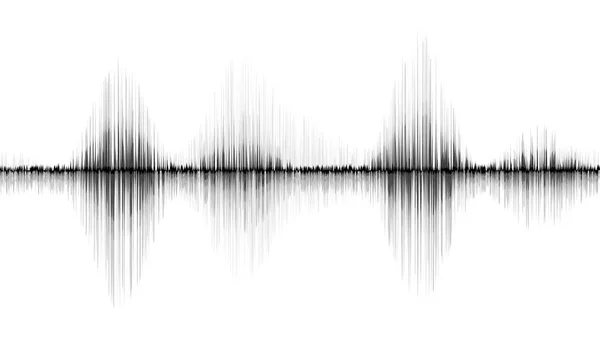 Lijn soundwave abstracte achtergrond — Stockvector
