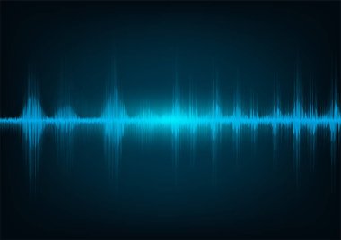 satır soundwave arka plan