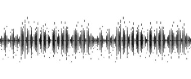 satır soundwave arka plan