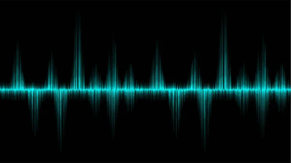 Vonal soundwave absztrakt háttér — Stock Vector