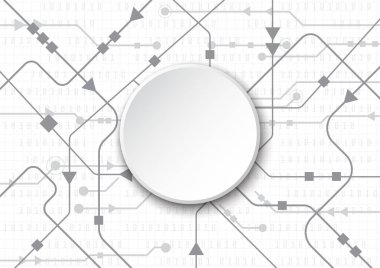 Yüksek teknoloji teknolojisi geometrik