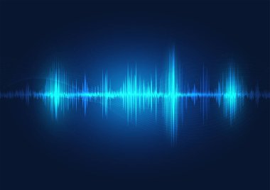 satır soundwave arka plan 