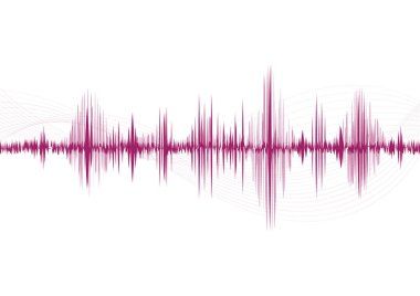 satır soundwave arka plan