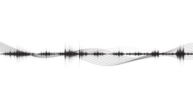 satır soundwave arka plan