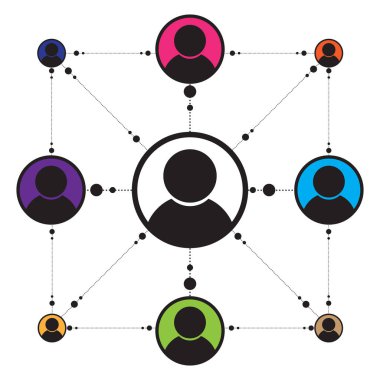 ağ bağlantı arka plan 