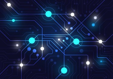 Yüksek teknoloji teknolojisi geometrik 