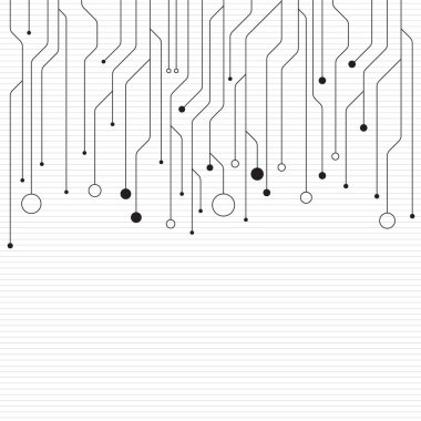 Yüksek teknoloji teknolojisi geometrik 