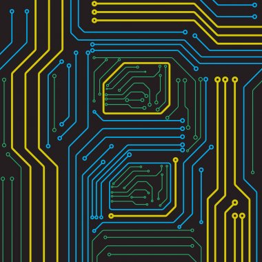 Yüksek teknoloji teknolojisi geometrik