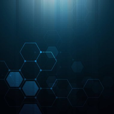 Yüksek teknoloji teknolojisi geometrik 