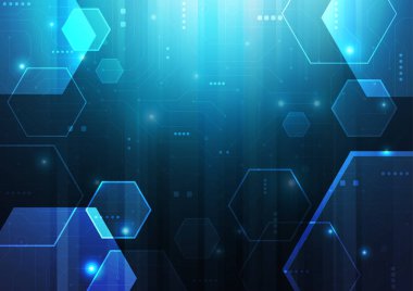 Yüksek teknoloji teknolojisi geometrik 