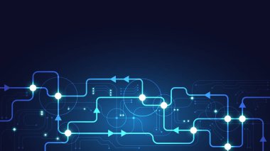 Yüksek teknoloji teknolojisi geometrik