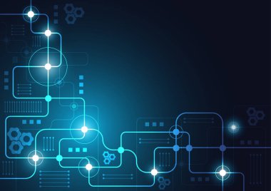 Yüksek teknoloji teknolojisi geometrik