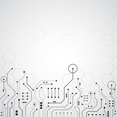 Yüksek teknoloji teknolojisi geometrik 