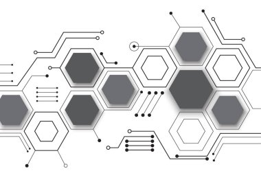 Yüksek teknoloji teknolojisi geometrik