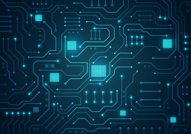 Yüksek teknoloji teknolojisi geometrik