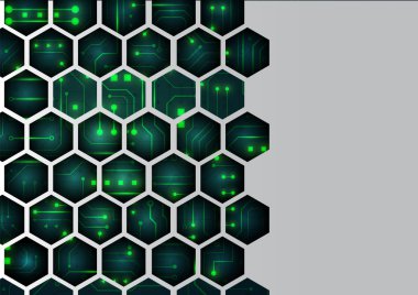 Yüksek teknoloji teknolojisi geometrik 