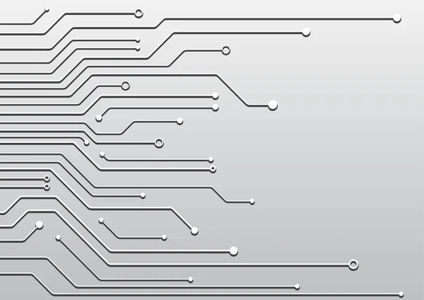 Tecnologia ad alta tecnologia geometrica — Vettoriale Stock