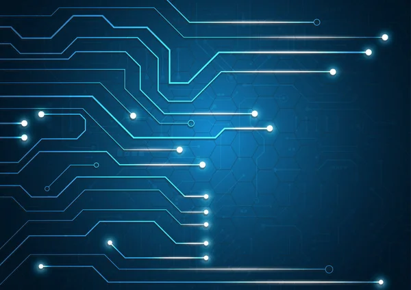 Yüksek teknoloji teknolojisi geometrik — Stok Vektör