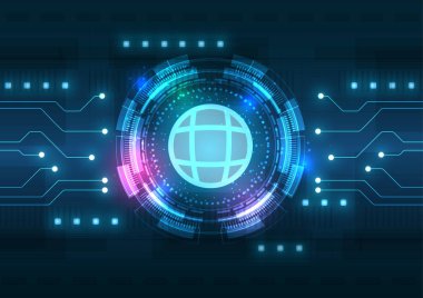 Yüksek teknoloji teknolojisi geometrik