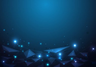 Yüksek teknoloji teknolojisi geometrik 