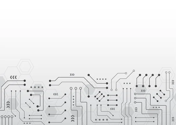 Tecnología de alta tecnología geométrica — Archivo Imágenes Vectoriales