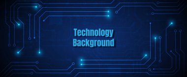 Yüksek teknolojili dijital veri bağlantı sistemi ve bilgisayar elektroniğiyle devre teknolojisi arkaplanı