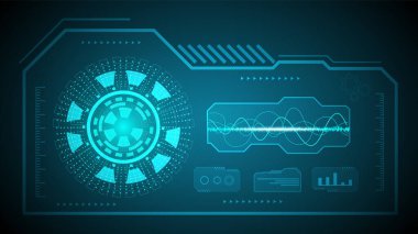 Yüksek teknolojili dijital veri bağlantı sistemi ve bilgisayar elektroniğiyle devre teknolojisi arkaplanı